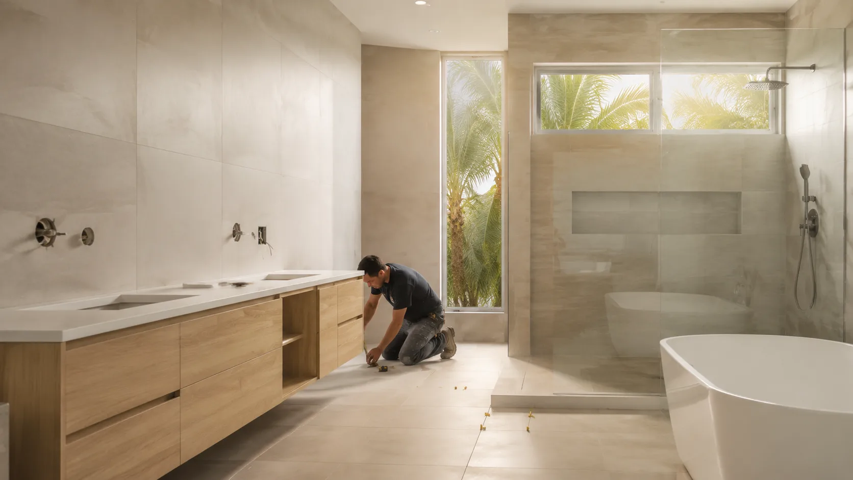 Bathroom Remodeling project in South Florida