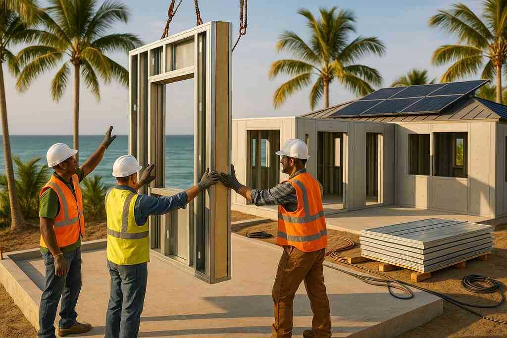 Compare Prefab Walls with South Florida Contractors