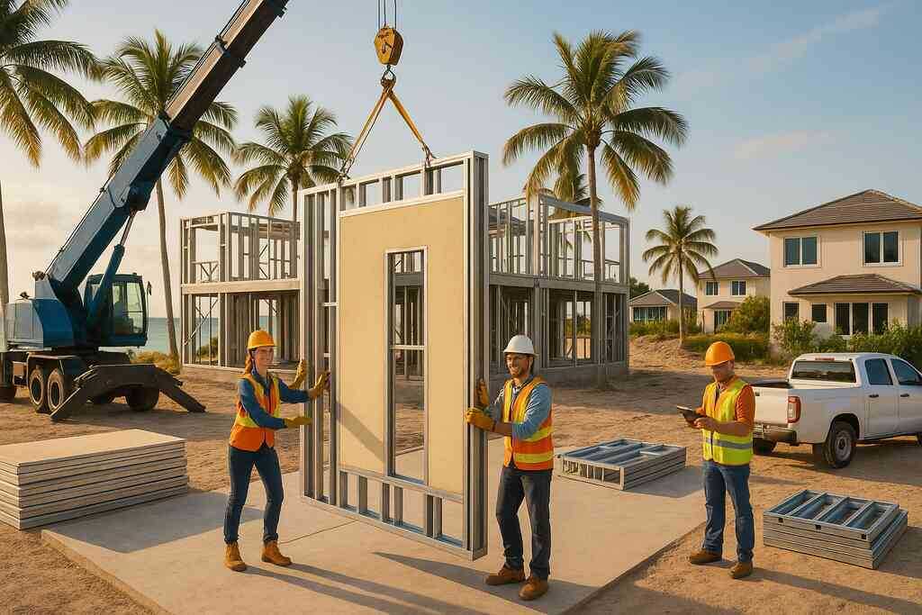 Compare Prefab Walls with South Florida Contractors