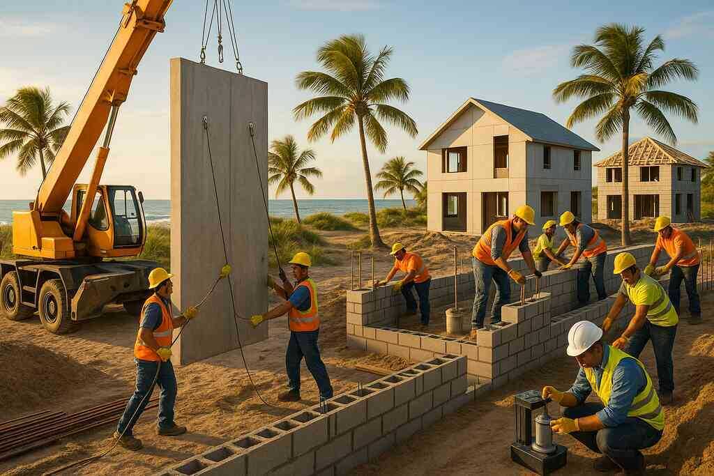 Prefab Versus Masonry Tests By South Florida Contractors
