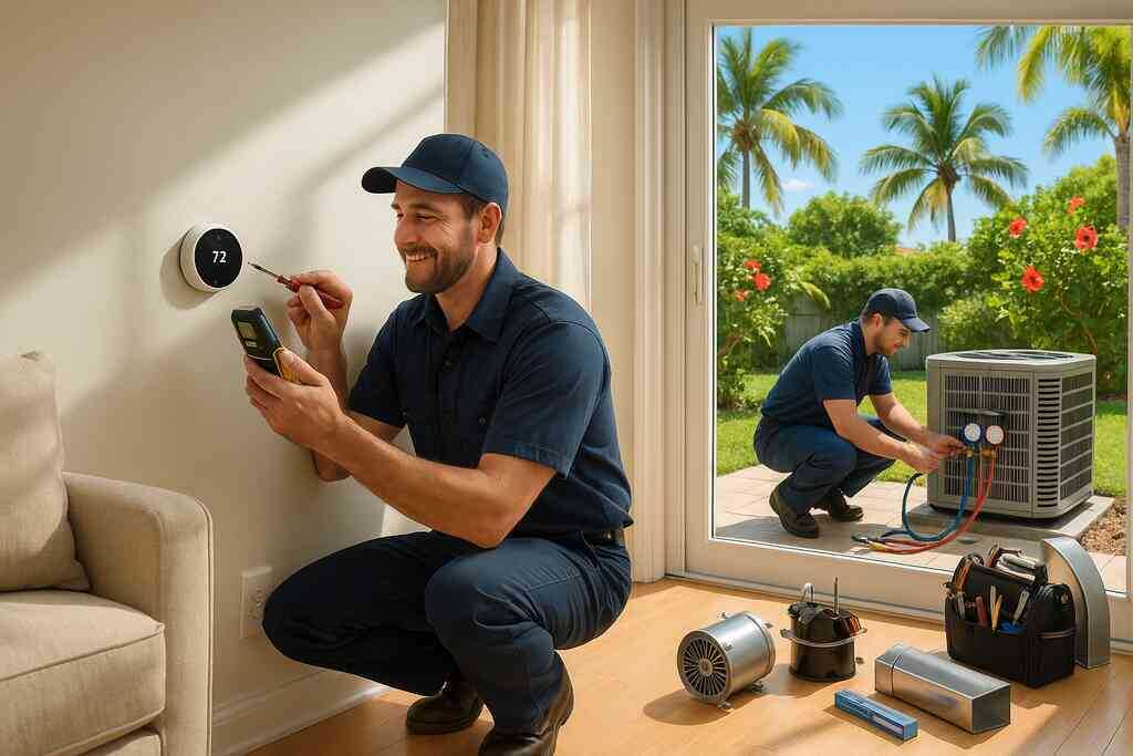 Top Five HVAC Fixes From South Florida Contractors Near You