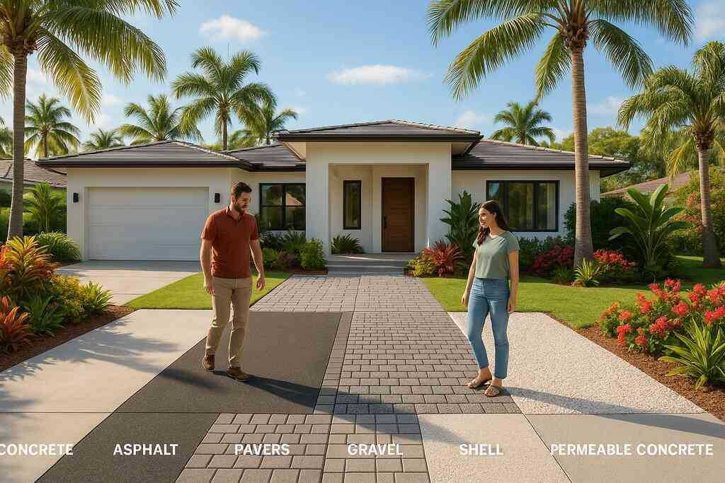 Top 6 Driveway Paving Materials for South Florida Homes in 2026