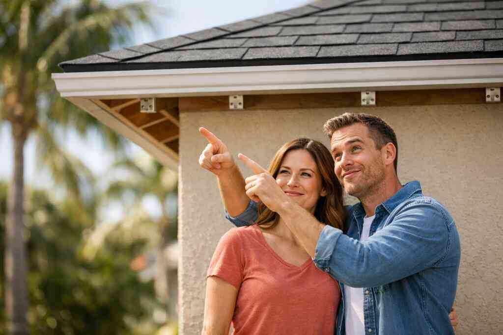 How roof inspections by local building department officials typically track progress from tear-off to final signoff — So
