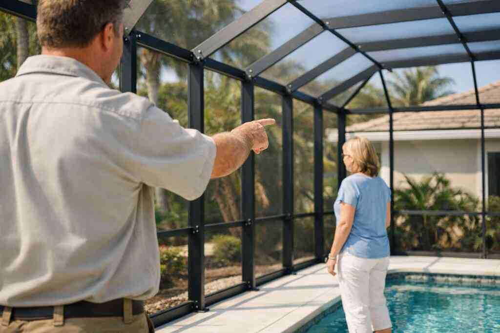 When structural screen enclosure engineering becomes nonnegotiable for wind-rated screen enclosure design — South Florid