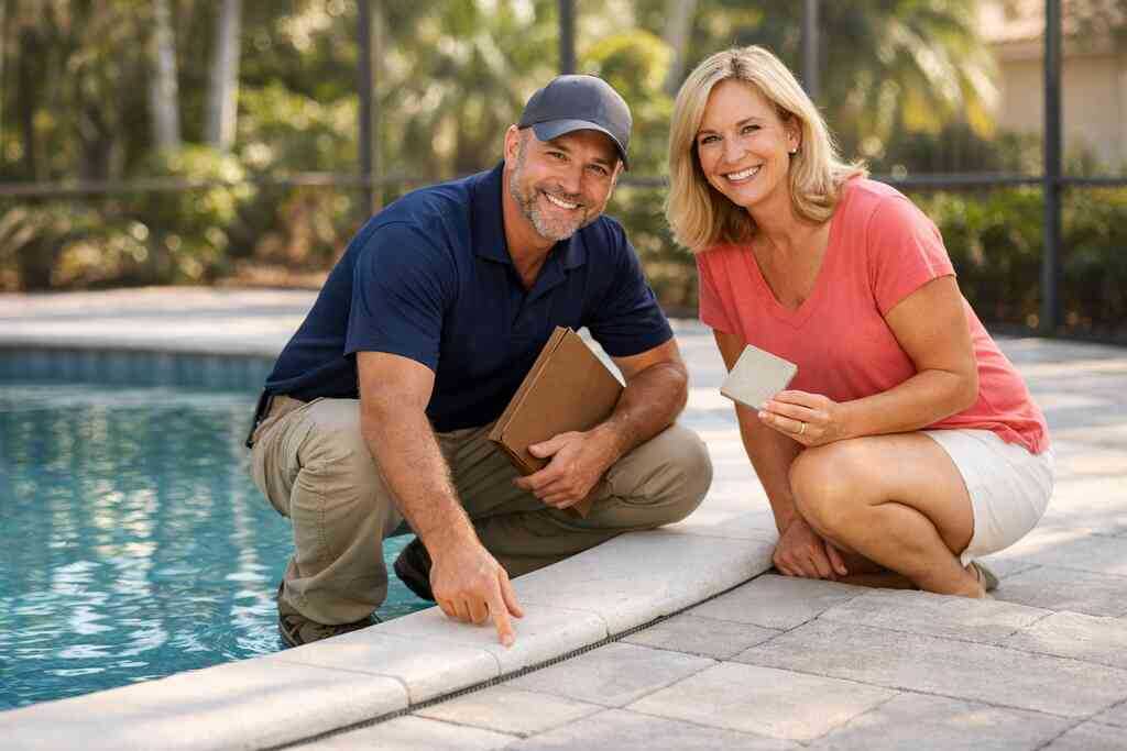 How pool deck expansion joints, drainage-friendly hardscape design, and coastal drainage solutions reduce long-term dama