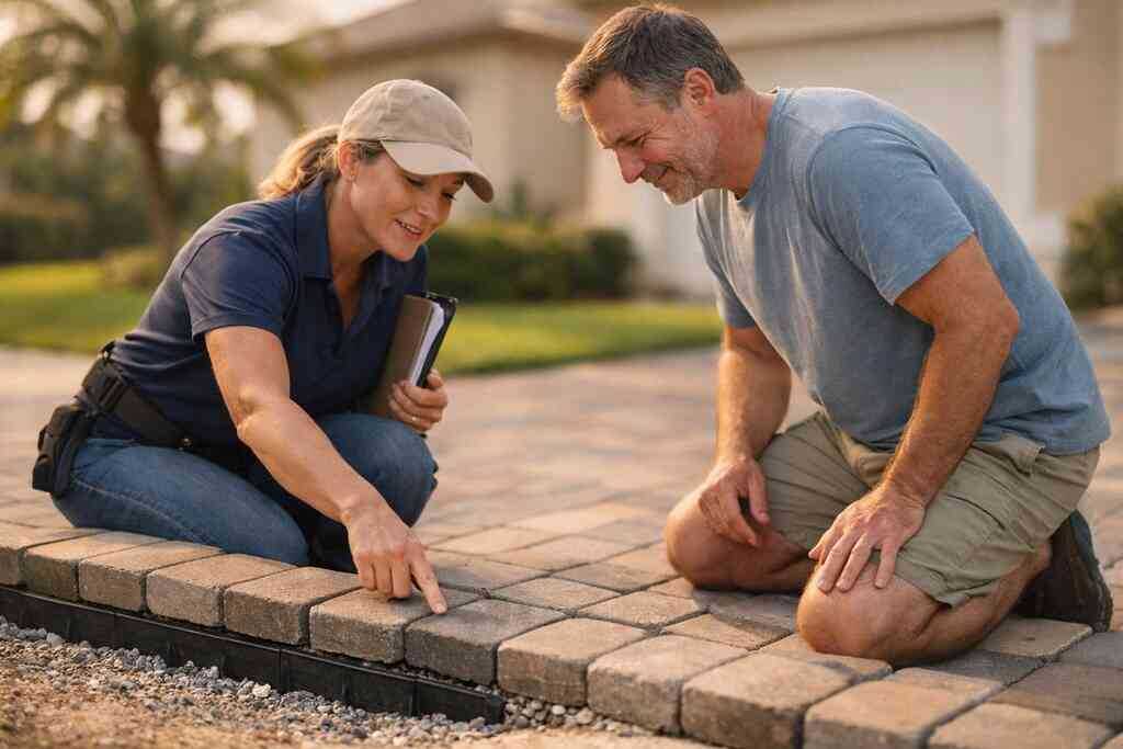 How screen enclosure contractor South Florida work can affect paver layout and drainage — South Florida Contractors