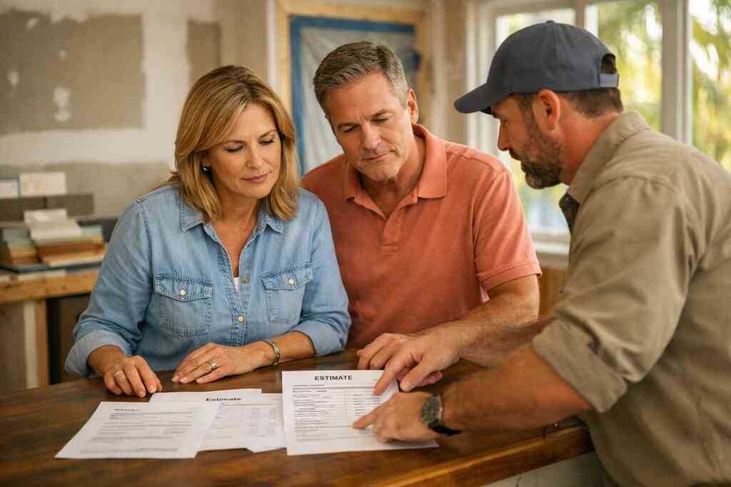 How to Compare 3 Contractor Bids for South Florida Homes