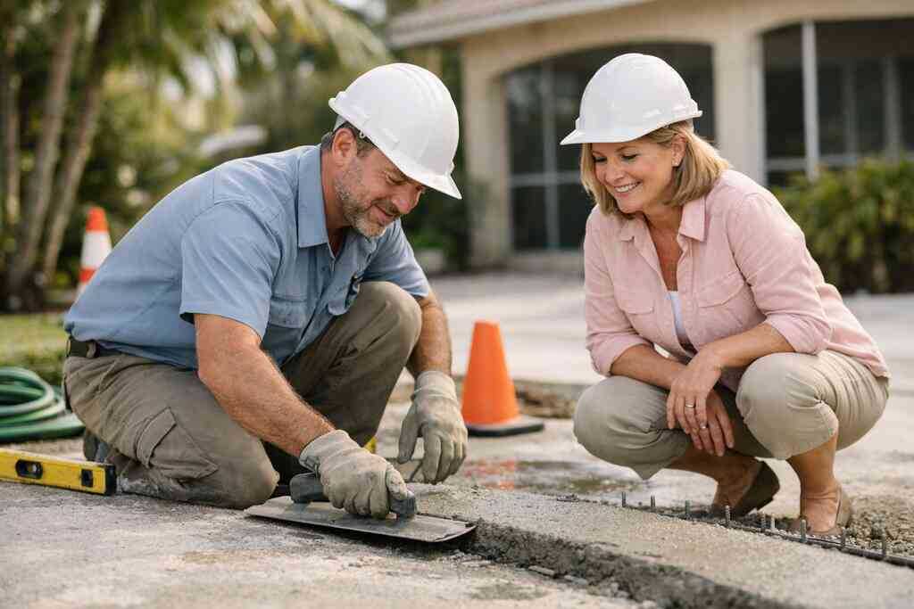 What Does a South Florida Concrete Contractor Handle
